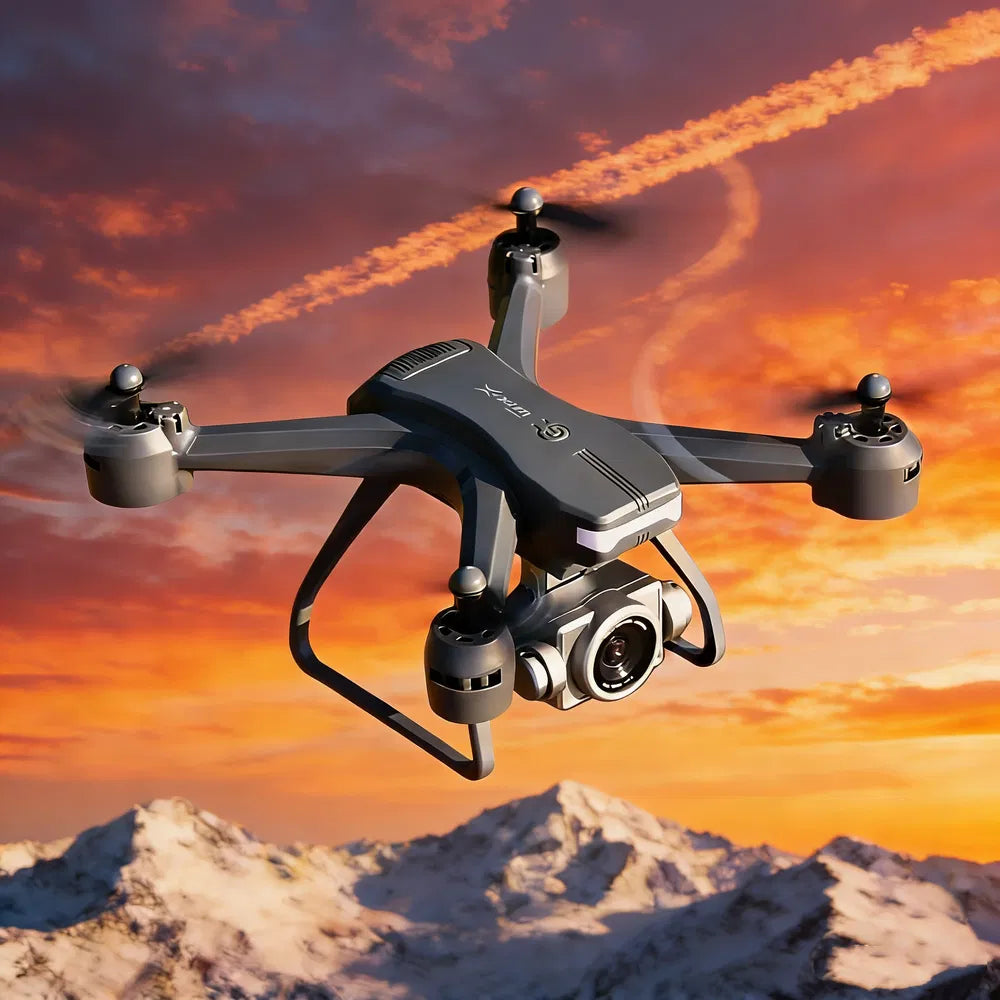 2026 Pro 6K Dual Camera Drone — Long Flight Time, 2-Battery Bundle
