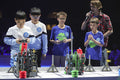 Students competing with VEX IQ robots at World Championship
