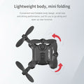 V2 Mini Foldable Selfie Drone — HD Camera, WiFi FPV, One-Button Launch