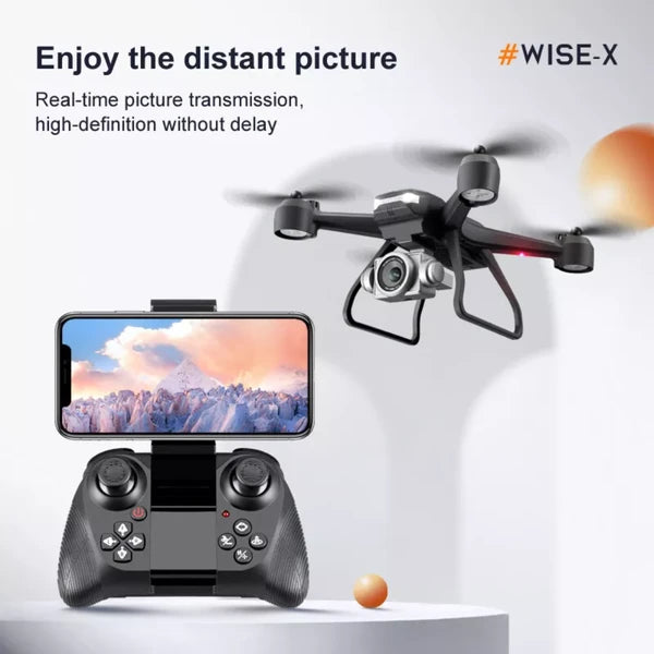 2026 Pro 6K Dual Camera Drone — Long Flight Time, 2-Battery Bundle