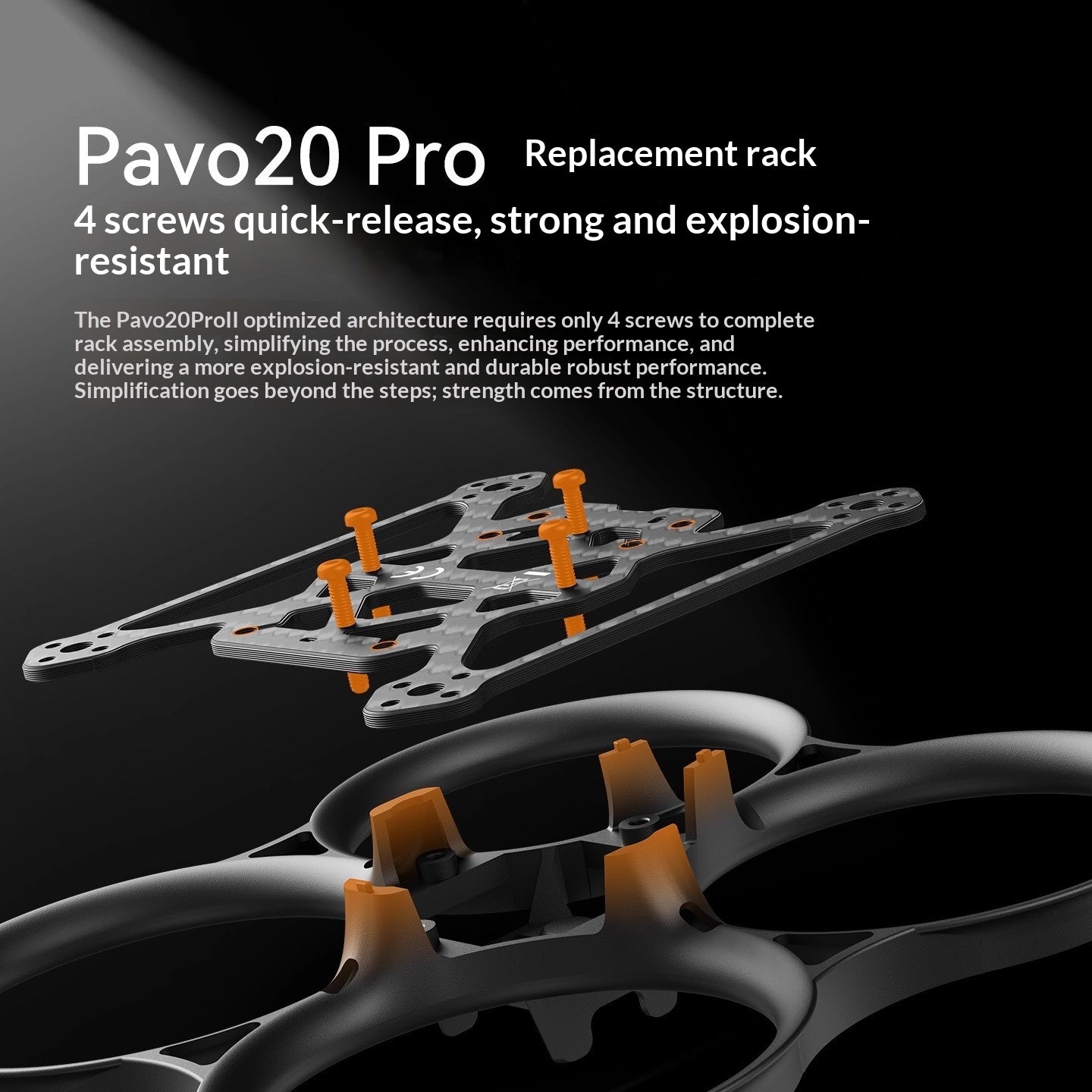 FPV Drone Adapter for DJI O4 / O4 Pro — HD Aerial Photography Upgrade
