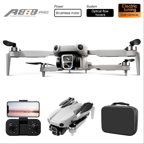 A888 Neo Brushless Quadcopter — Dual Camera, Free Shipping, Beginner to Pro