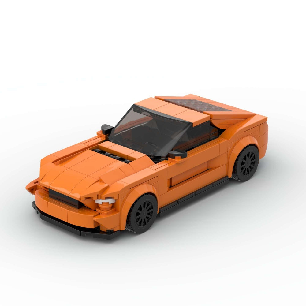 348-Piece Mustang-Inspired Muscle Car Building Kit — STEM Toy for Kids